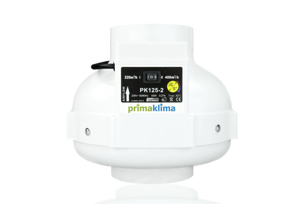 Prima Klima PK125-2 Two speed