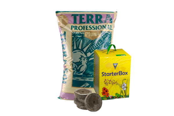 Canna Erde 50L & Hesi Starterbox Erde inkl. Jiffys