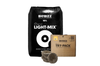 BioBizz Erde 50L & BioBizz Trypack Indoor inkl. Jiffys