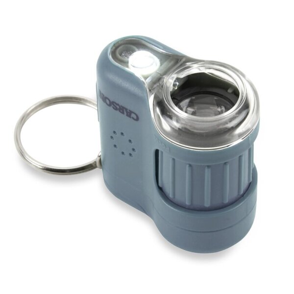 Carson MicroMini 20x LED Taschenmikroskop MM-280g Grün