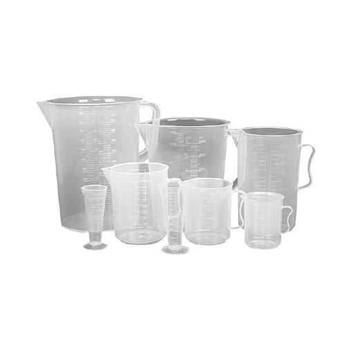 Messbecher in verschiedenen Größen 50 ml