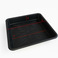 Töpfe mit Untersetzer in verschiedenen...